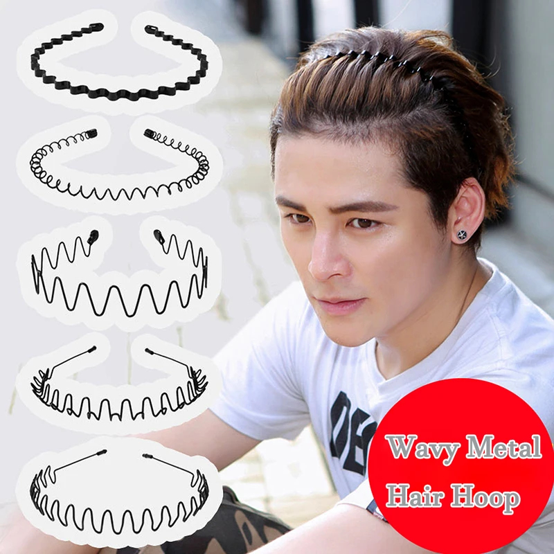 Unisex Metal Wavy Spring Hair  - Men Accessories Earrings recensie en prijs