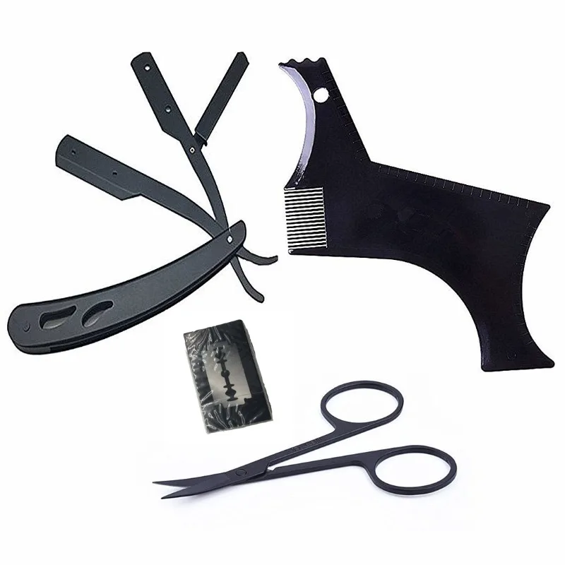 Beard Template Shaping Tool Se - Men Accessories Combo Set recensie en prijs