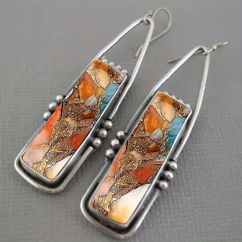 2PCS Retro Bohemian Earrings I - Men Accessories Ethnic recensie en prijs