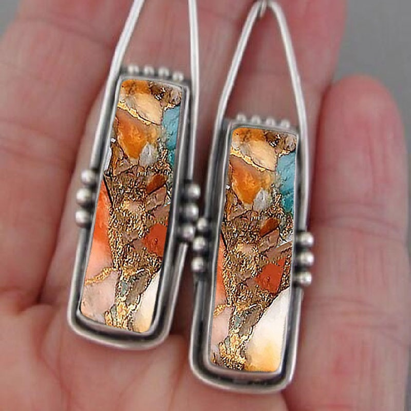 2PCS Retro Bohemian Earrings I - Men Accessories Ethnic recensie en prijs