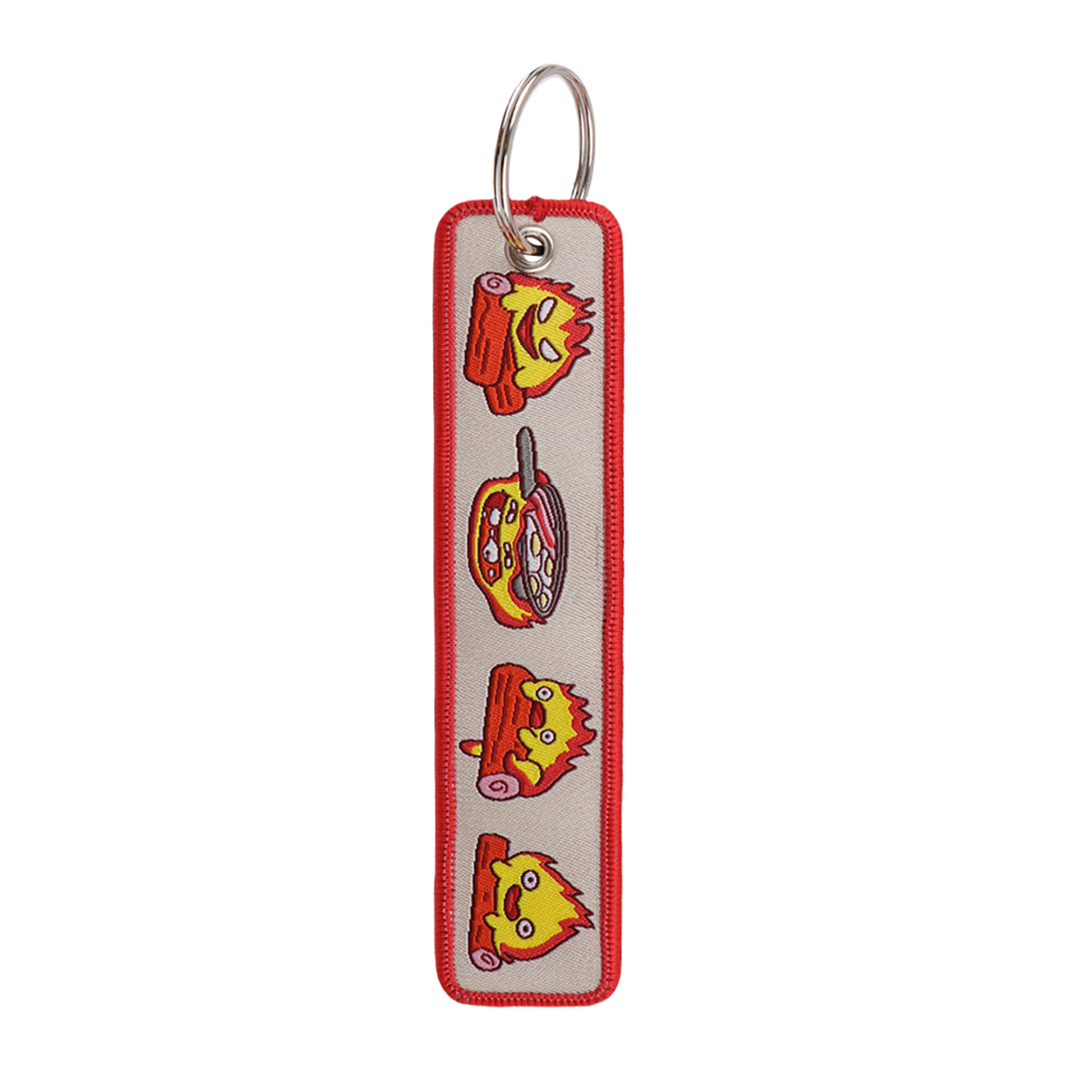 Anime Fire Embroidery Key Fobs - Men Accessories Bag recensie en prijs