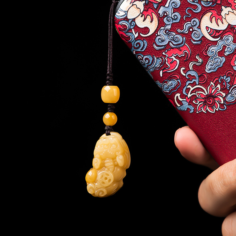 Classic Natural Jade Yellow Ke - Men Accessories Ethnic recensie en prijs