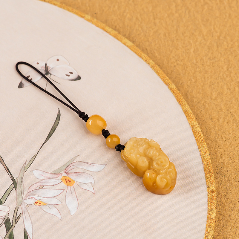 Classic Natural Jade Yellow Ke - Men Accessories Ethnic recensie en prijs