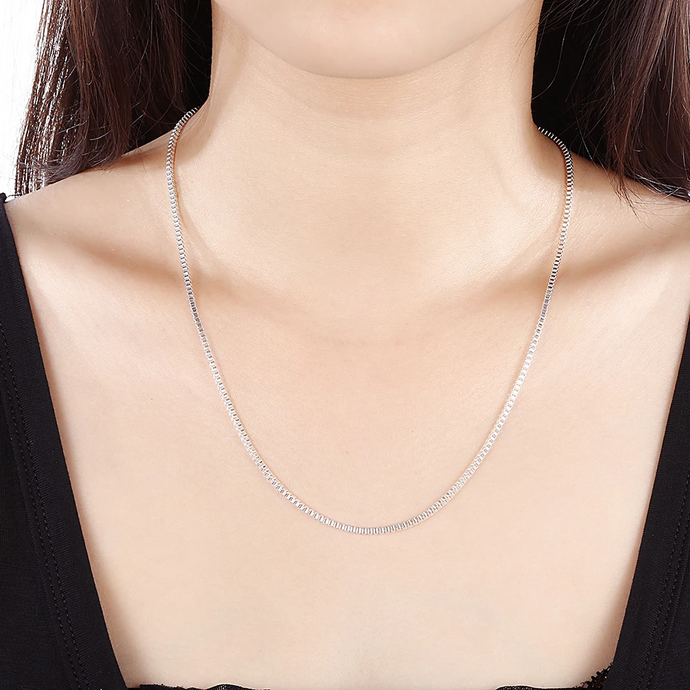 925 Sterling Silver Necklace 1 - Men Accessories Gift Box recensie en prijs