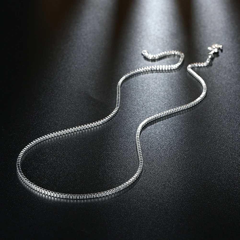 925 Sterling Silver Necklace 1 - Men Accessories Gift Box recensie en prijs