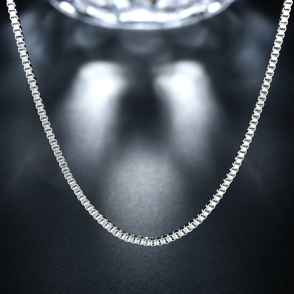 925 Sterling Silver Necklace 1 - Men Accessories Gift Box recensie en prijs