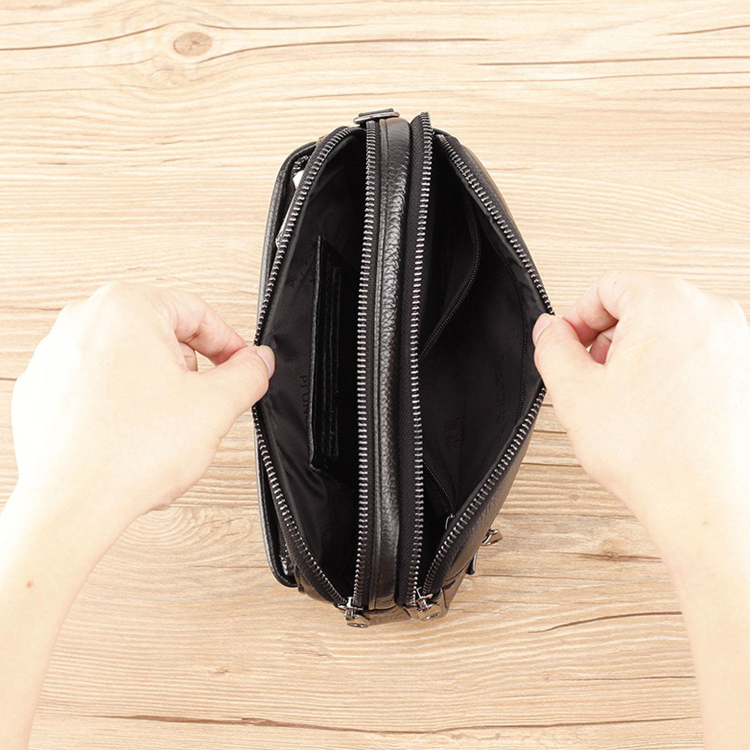 Men's Genuine Leather Fashion  - Coin Holder Men recensie en prijs