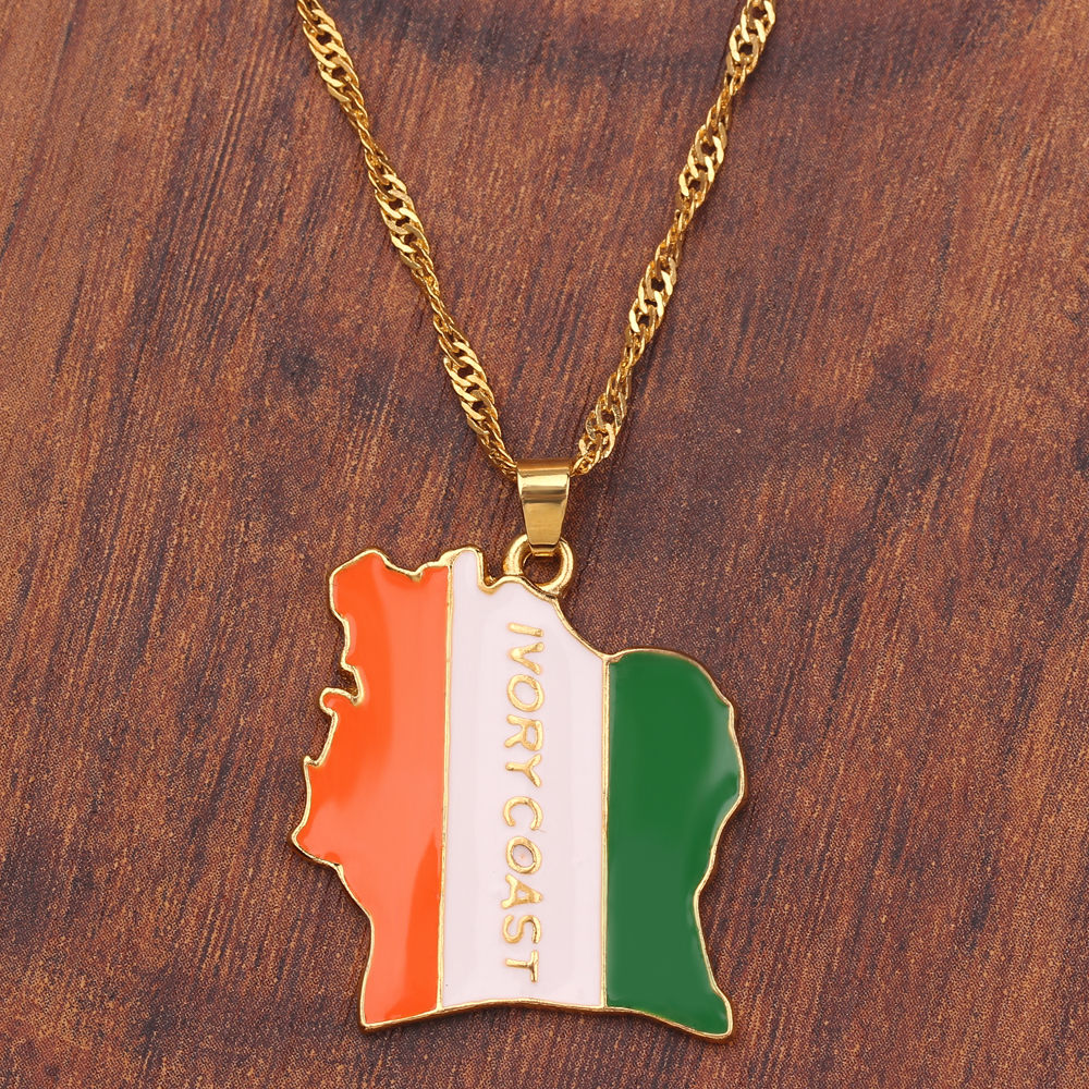 Fashion Trend World Map Neckla - Men'S Accessories Jewelry recensie en prijs