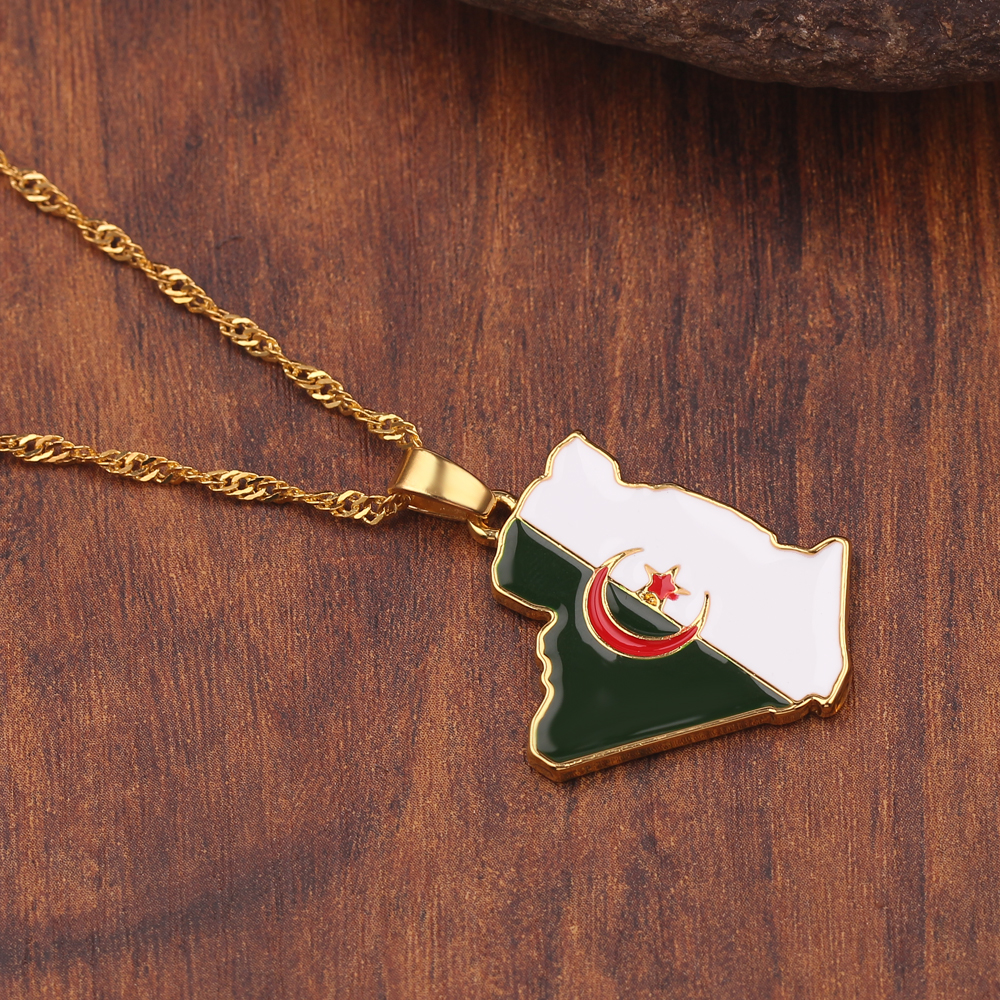 Fashion Trend World Map Neckla - Men'S Accessories Jewelry recensie en prijs