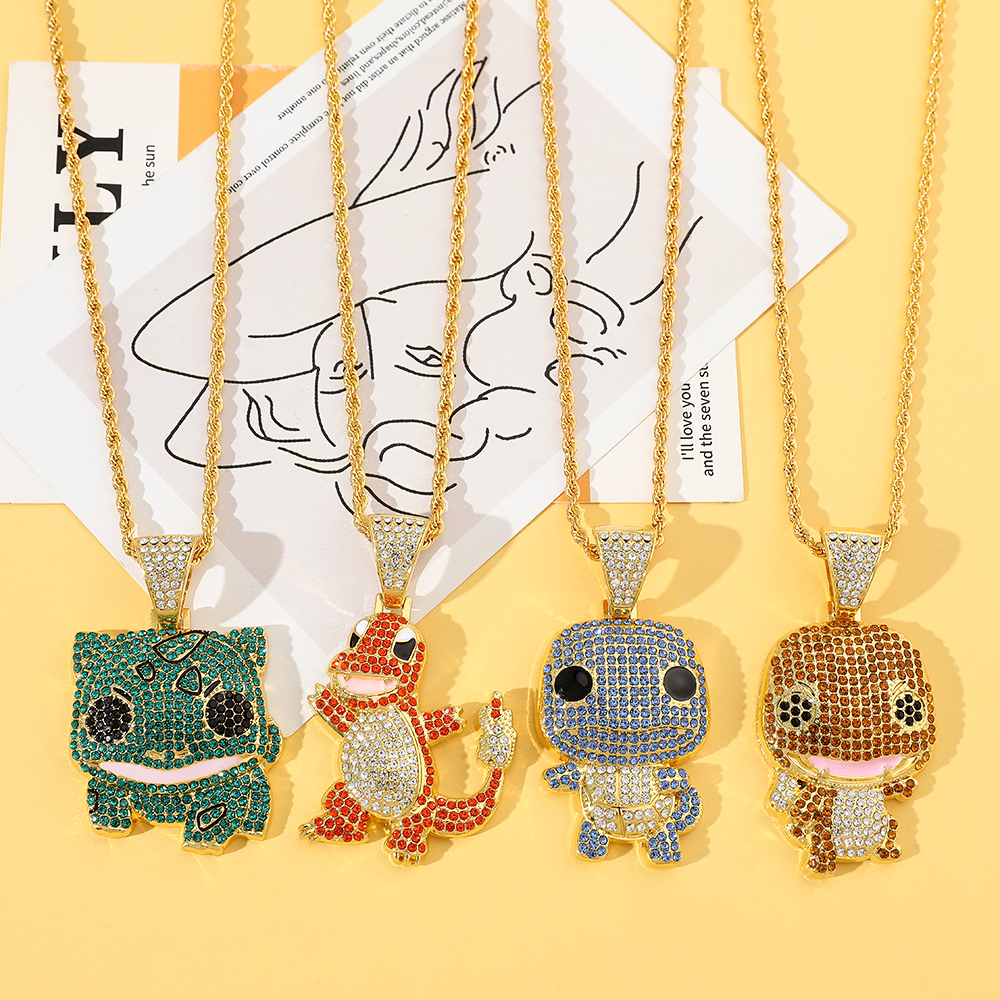 Diamond Studded Squirtle Neckl - Men'S Accessories Jewelry recensie en prijs
