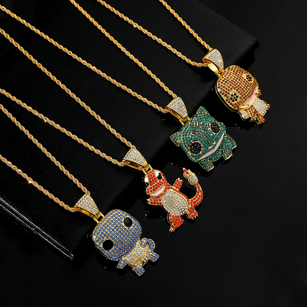 Diamond Studded Squirtle Neckl - Men'S Accessories Jewelry recensie en prijs