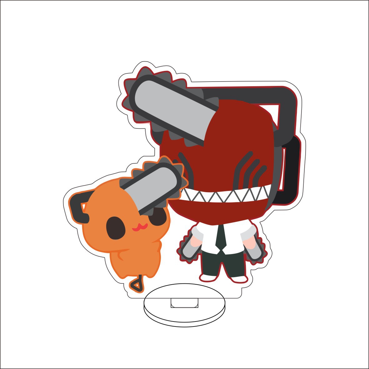 10CM Anime Chainsaw Man Pochit - Men Accessories Gift recensie en prijs