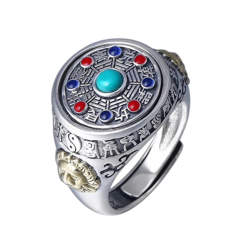 Ethnic Style Colored Enamel Ri - Men Accessories Ethnic recensie en prijs