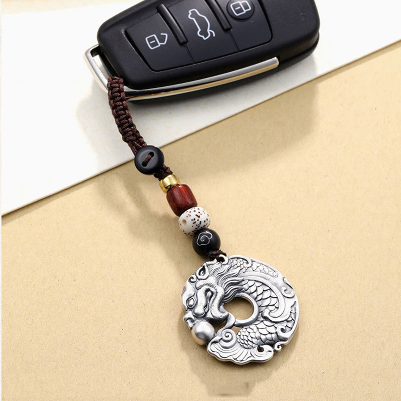 Retro ethnic style dragon fish - Men Accessories Ethnic recensie en prijs