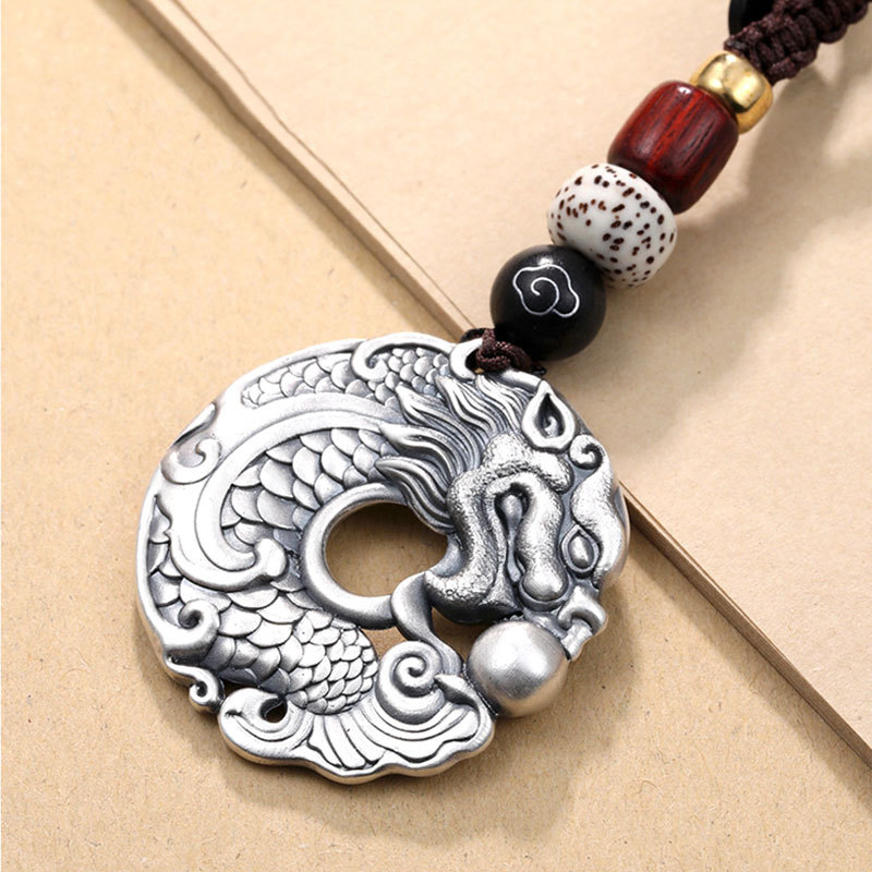 Retro ethnic style dragon fish - Men Accessories Ethnic recensie en prijs