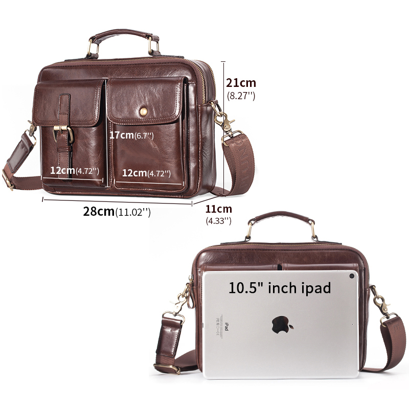Brand New Cowhide Leather Mess - Men Accessories Bag recensie en prijs