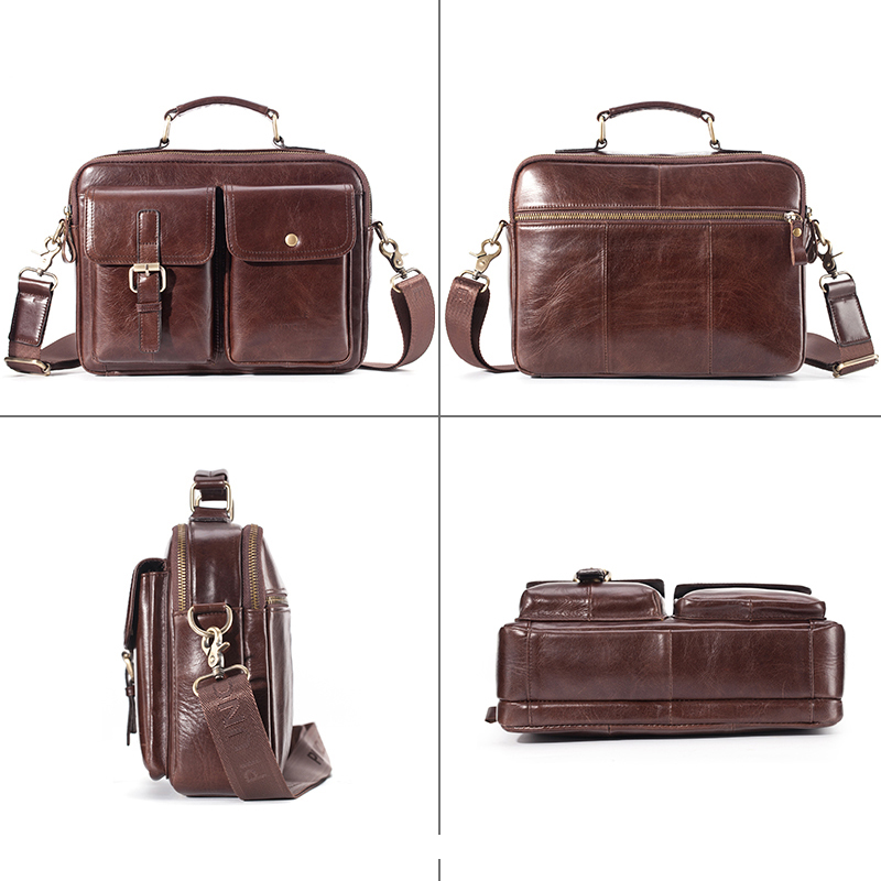 Brand New Cowhide Leather Mess - Men Accessories Bag recensie en prijs