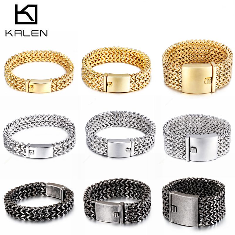 KALEN New Stainless Steel Link - Men Accessories In Dubai recensie en prijs
