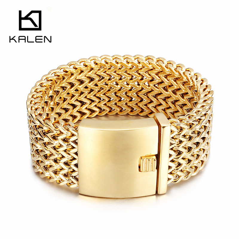 KALEN New Stainless Steel Link - Men Accessories In Dubai recensie en prijs