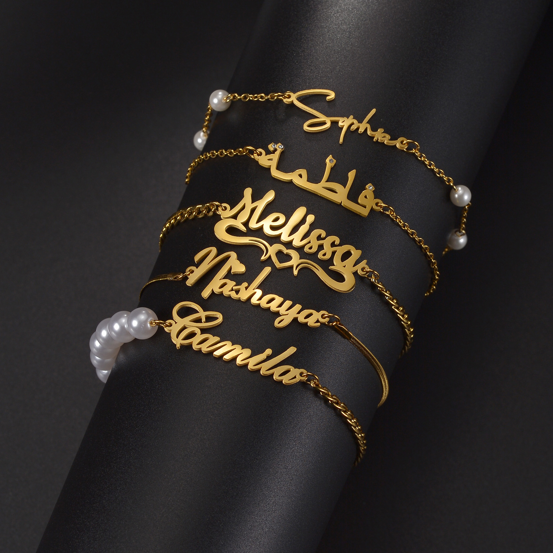 Atoztide Custom Name Necklace  - Bead Bracelet Men recensie en prijs