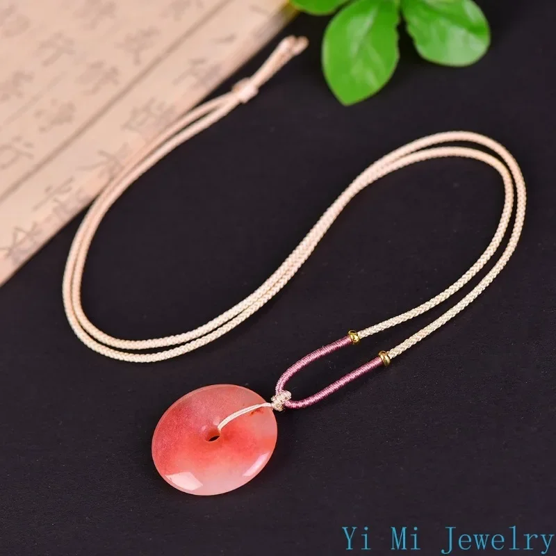 Natural Golden Jade Peach Blos - Men Accessories Ethnic recensie en prijs
