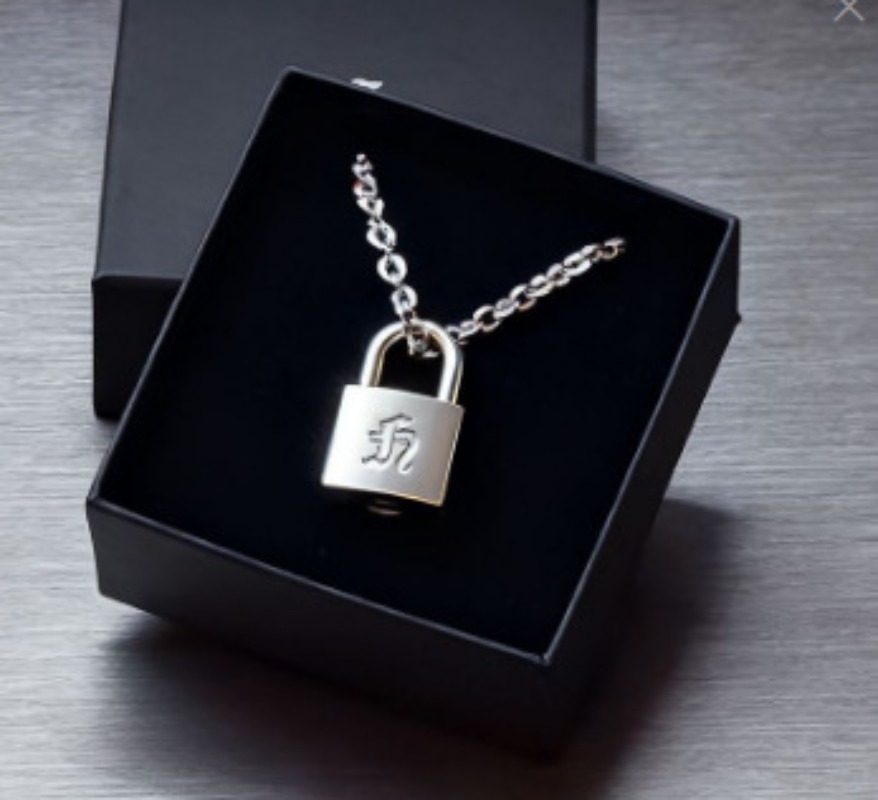Smooth Matte Finish Metal Lock - Men'S Accessories Jewelry recensie en prijs