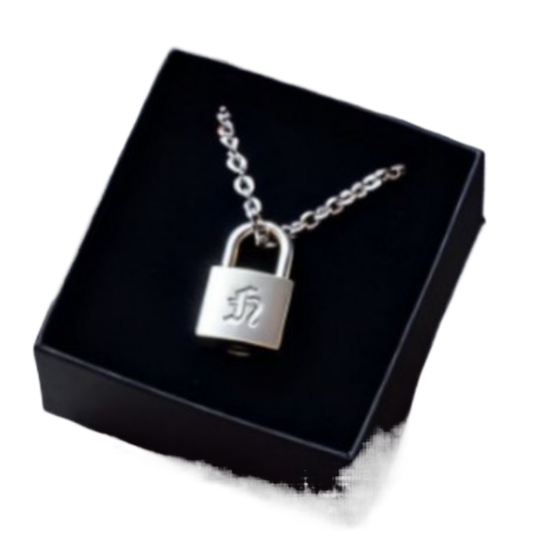 Smooth Matte Finish Metal Lock - Men'S Accessories Jewelry recensie en prijs