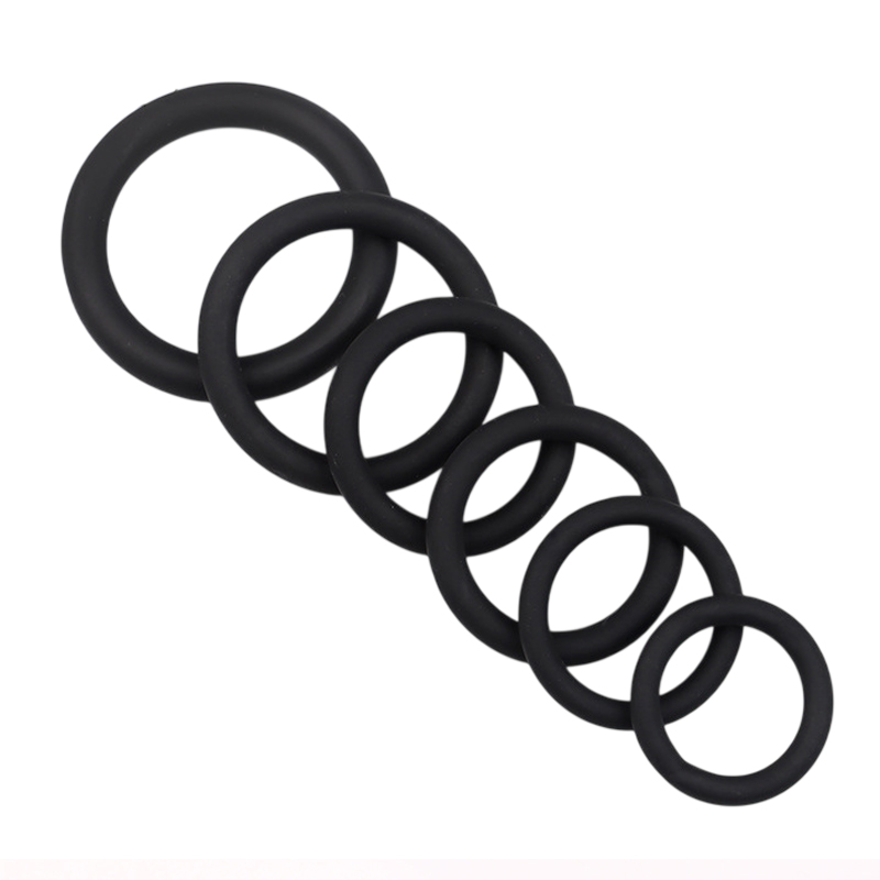3/6Pcs Silicone Penis Ring Set - Men Accessories Combo Set recensie en prijs