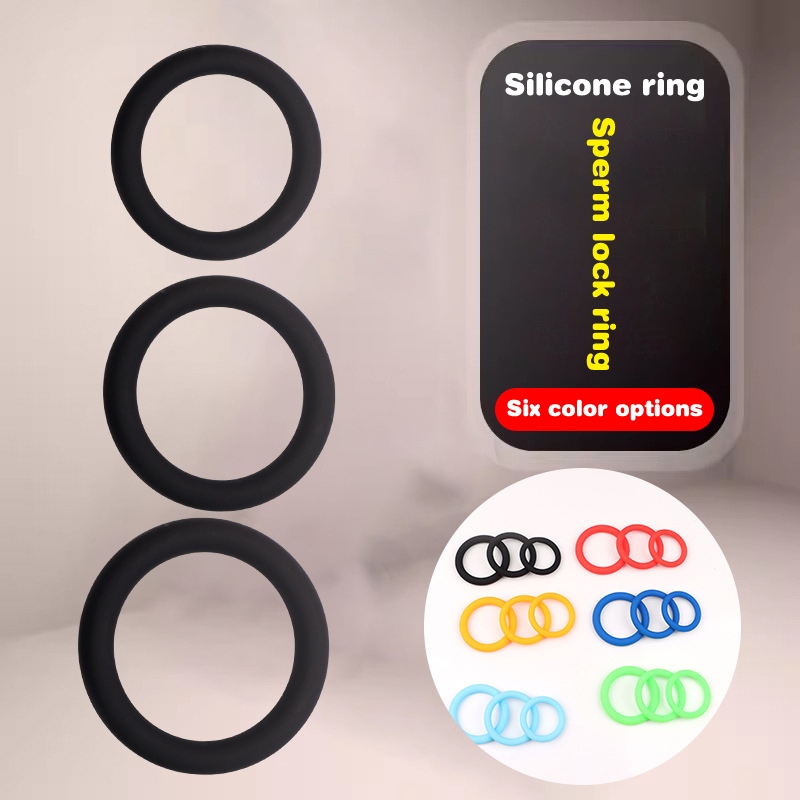 3/6Pcs Silicone Penis Ring Set - Men Accessories Combo Set recensie en prijs