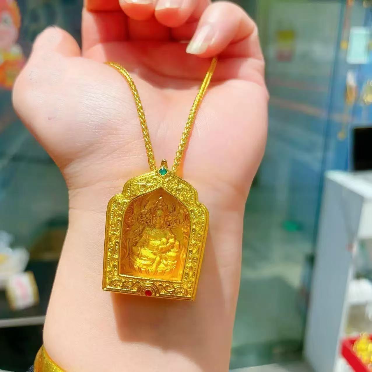 Blessing Acalanatha Pendant Fo - Men Accessories Ethnic recensie en prijs
