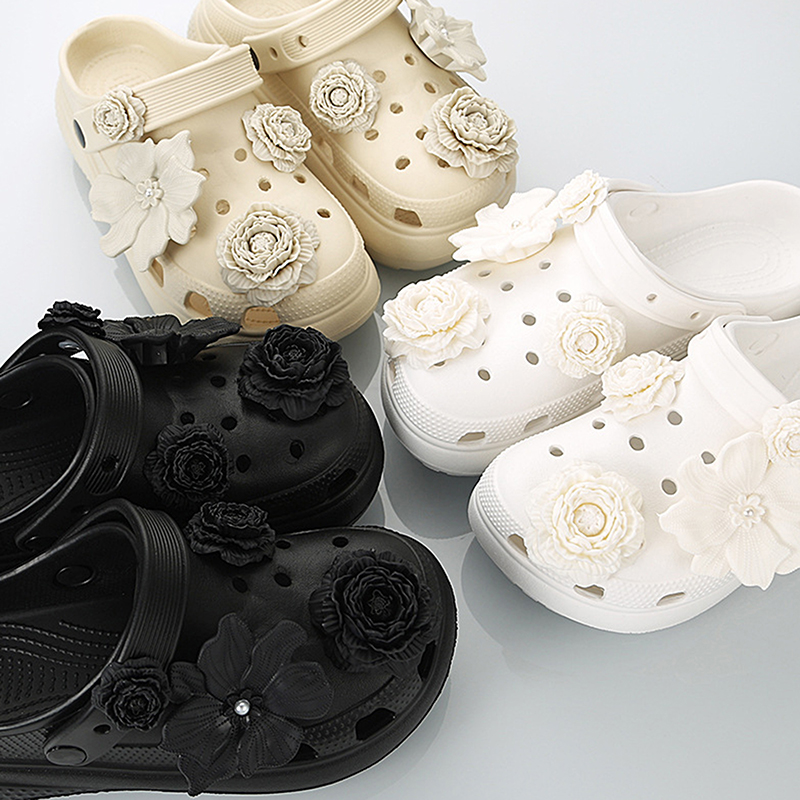 8/17Pcs DIY 3D Flowers Shoes D - Men Accessories Bouquet recensie en prijs