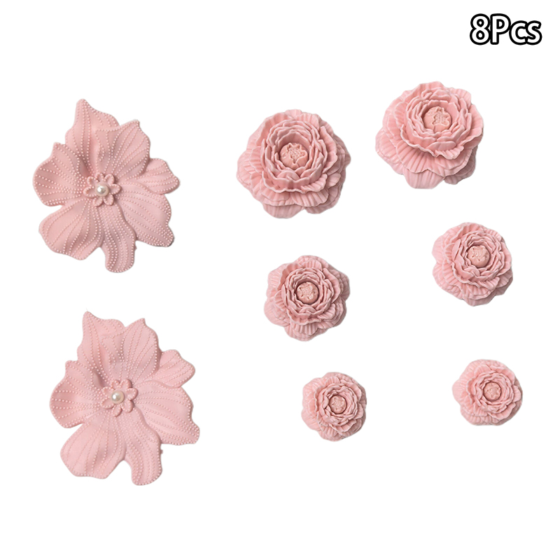 8/17Pcs DIY 3D Flowers Shoes D - Men Accessories Bouquet recensie en prijs