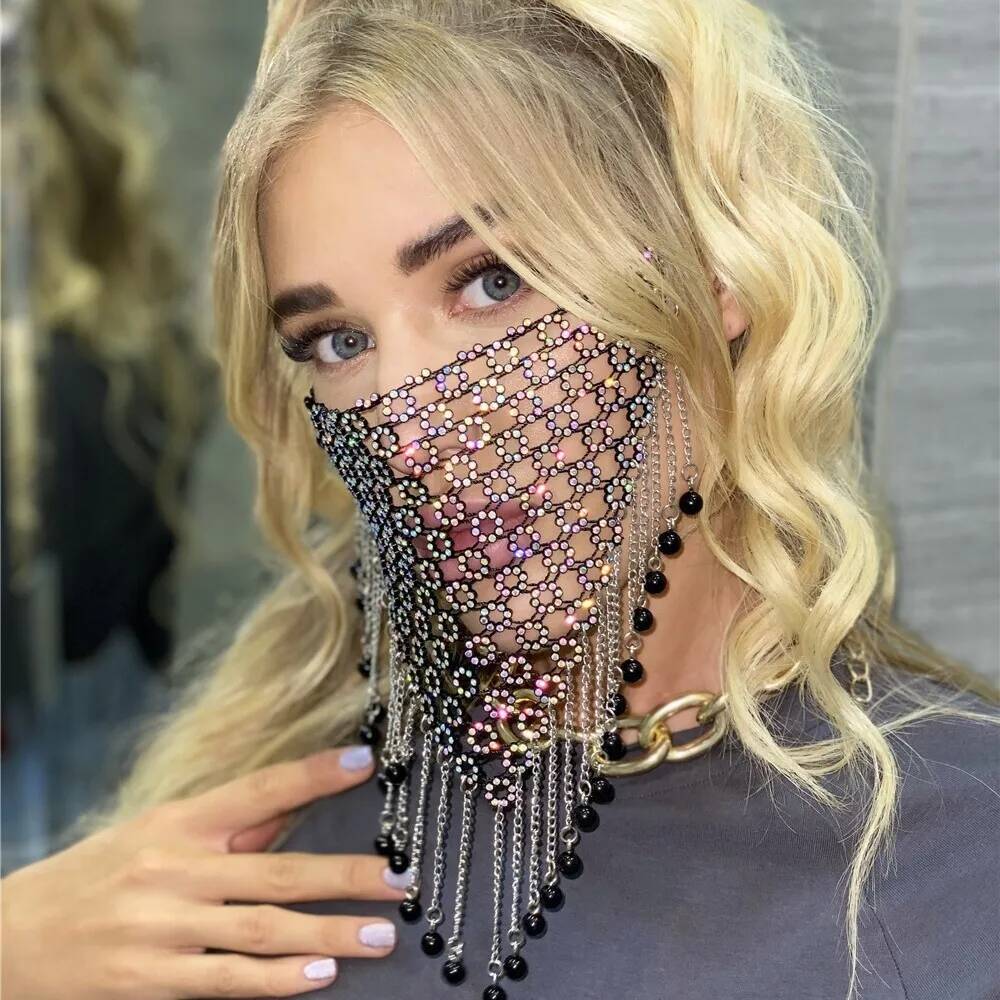 Women New Tassel Veil Masks He - Men'S Accessories Jewelry recensie en prijs