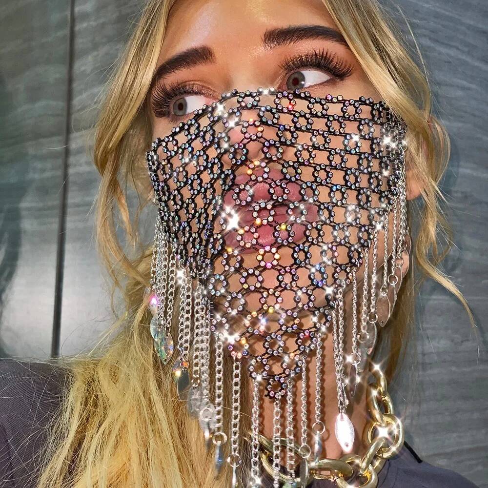 Women New Tassel Veil Masks He - Men'S Accessories Jewelry recensie en prijs