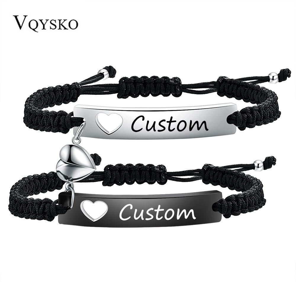 Custom Stainless Steel Couple  - Men Accessories Wrist recensie en prijs