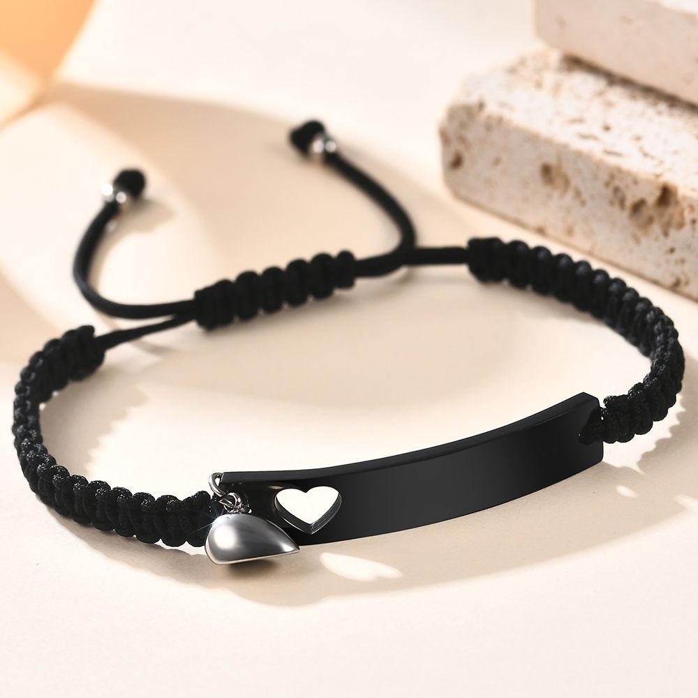 Custom Stainless Steel Couple  - Men Accessories Wrist recensie en prijs