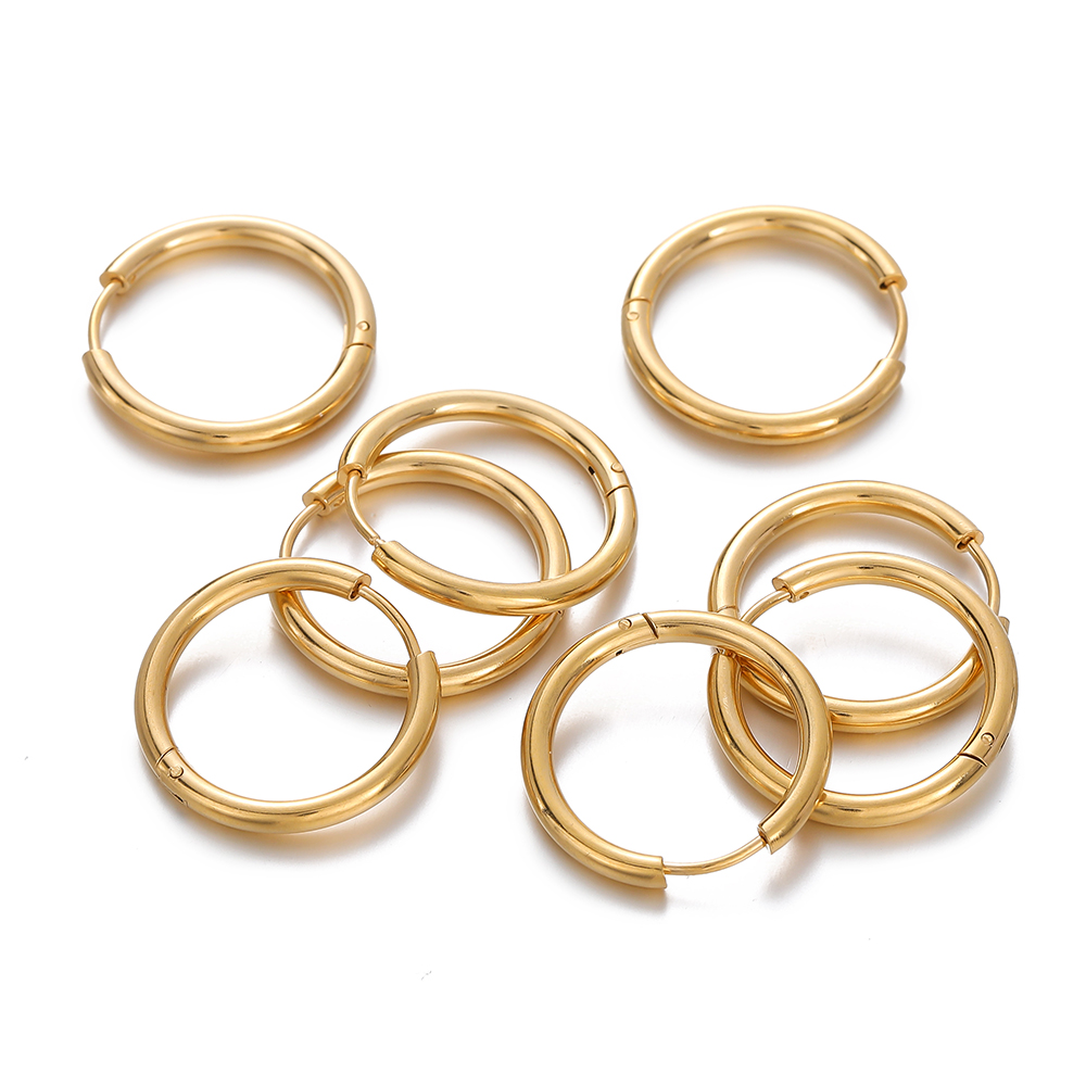 2 pcs 8/10/12/14/16/18mm Stain - Men Accessories Earrings recensie en prijs