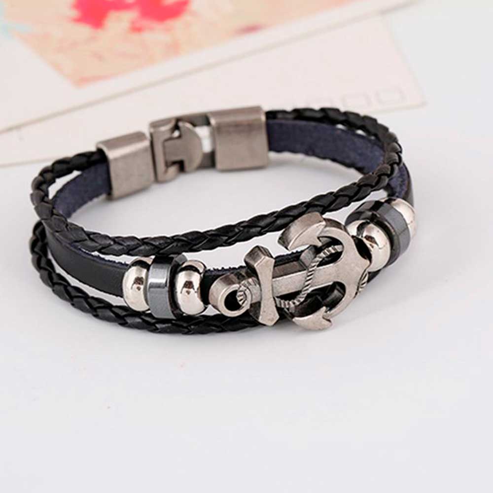 Multi Layered Vintage Leather  - Men Accessories Pk recensie en prijs