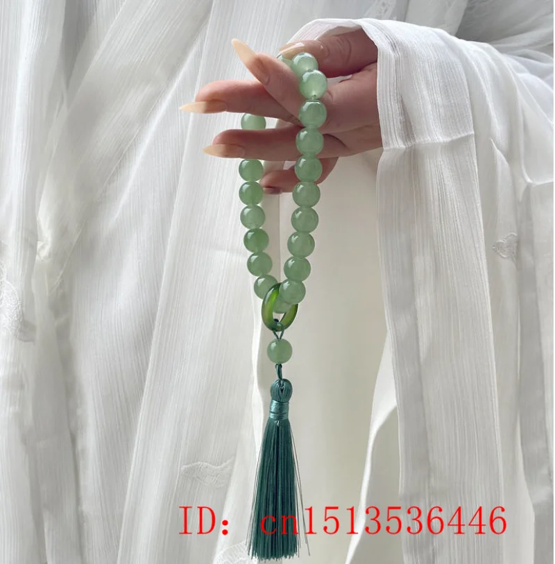 Green Jade Stone 12mm Beads Ta - Bead Bracelet Men recensie en prijs