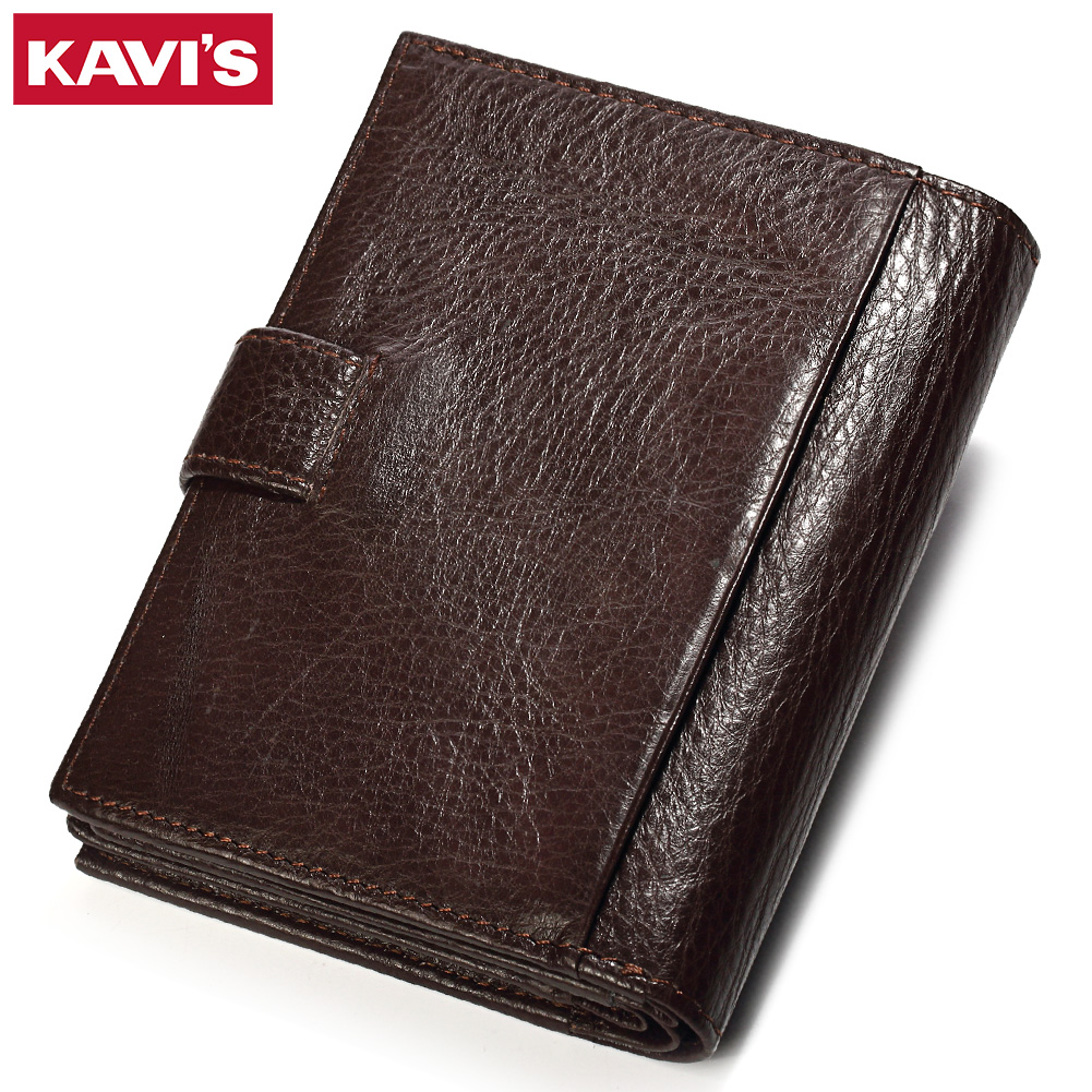 KAVIS Genuine Leather Wallet M - Coin Holder Men recensie en prijs